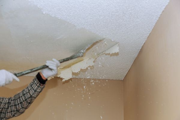 Popcorn Ceiling Retexturing